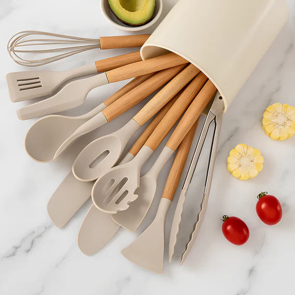 π₯ Full Kitchen Set: 9 Pots + 13 Free Utensils β Limited Stock!
