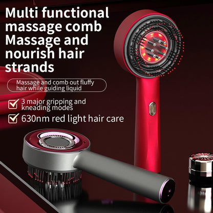 Red Light Hair Rejuvenation Scalp Massager