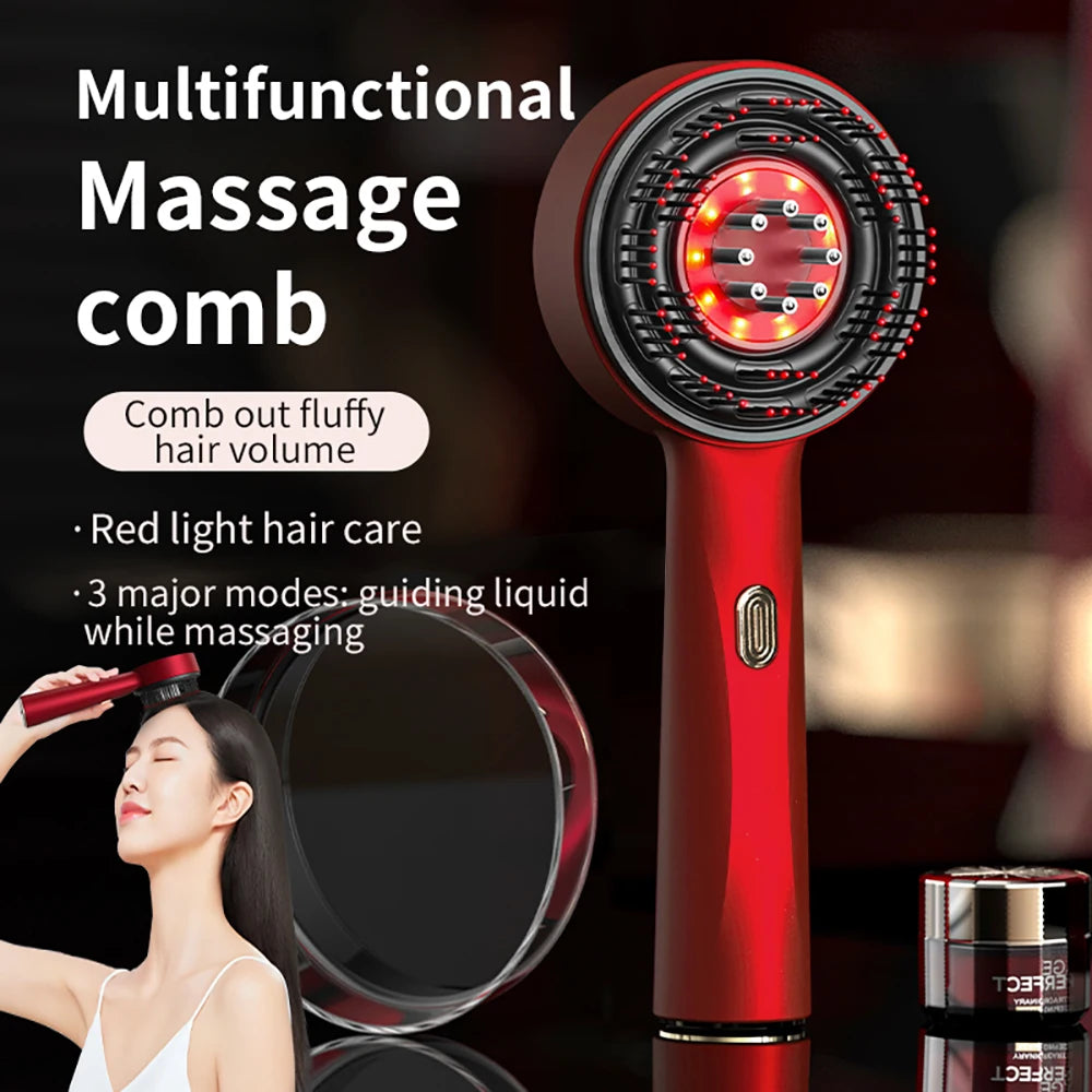 Red Light Hair Rejuvenation Scalp Massager