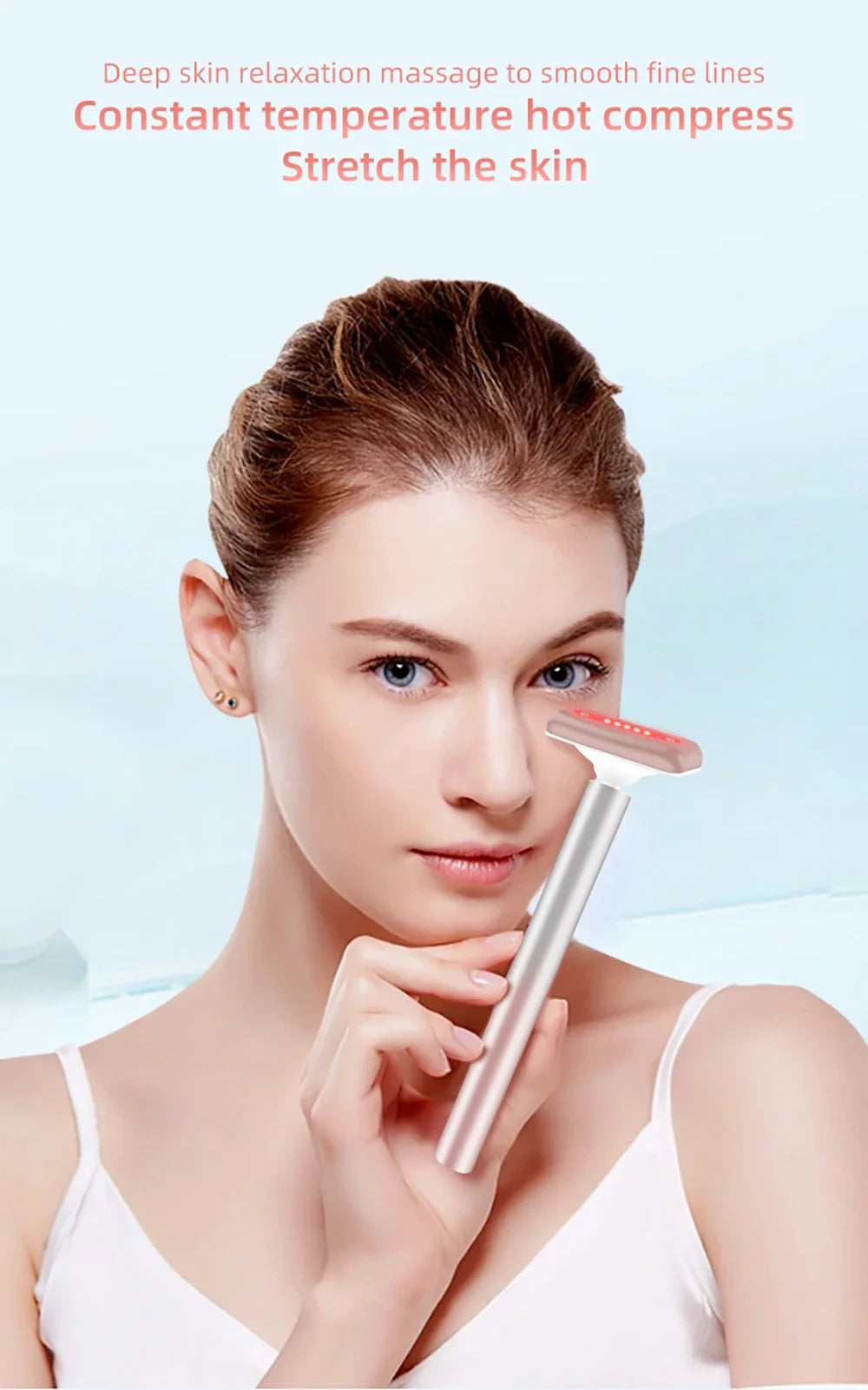 7 in 1 LED Light Therapy Eye Equipment for Skin Care at Home