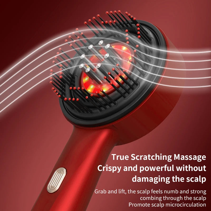 Red Light Hair Rejuvenation Scalp Massager