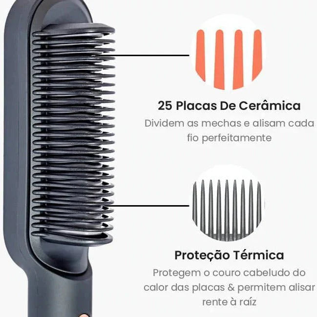 Cepillo Alisador Iónico - AlisaYa™ - Últimas unidades