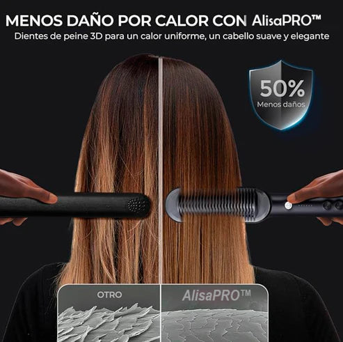 Cepillo Alisador Iónico - AlisaYa™ - Últimas unidades