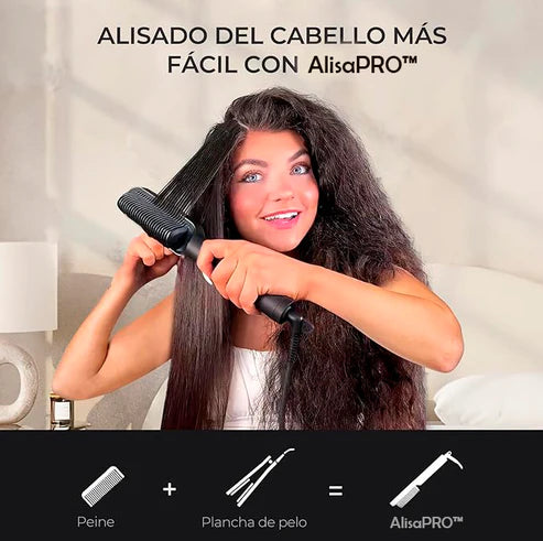 Cepillo Alisador Iónico - AlisaYa™ - Últimas unidades
