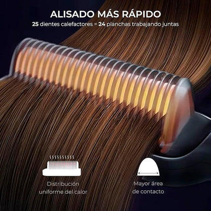 Cepillo Alisador Iónico - AlisaYa™ - Últimas unidades
